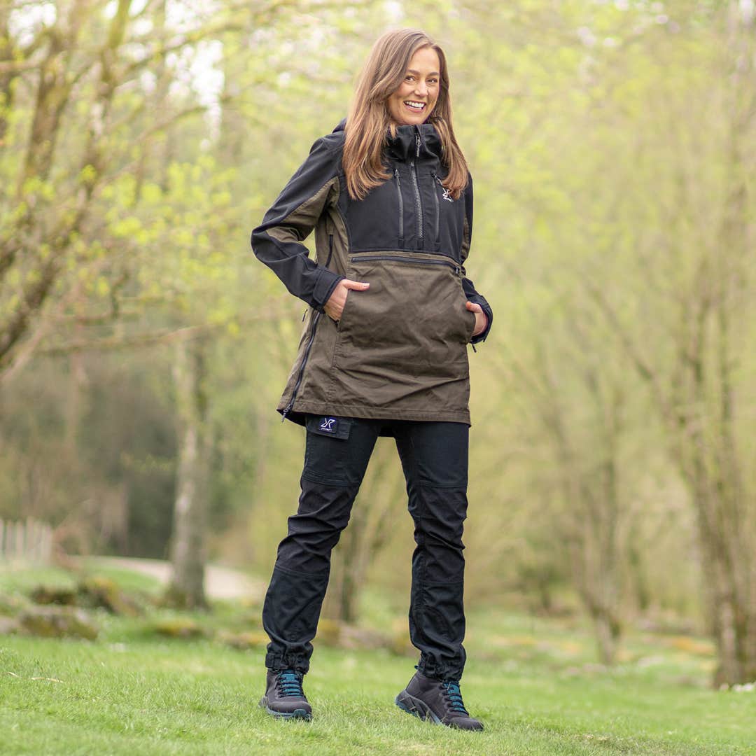 Outdoor Anorak Dame Mud