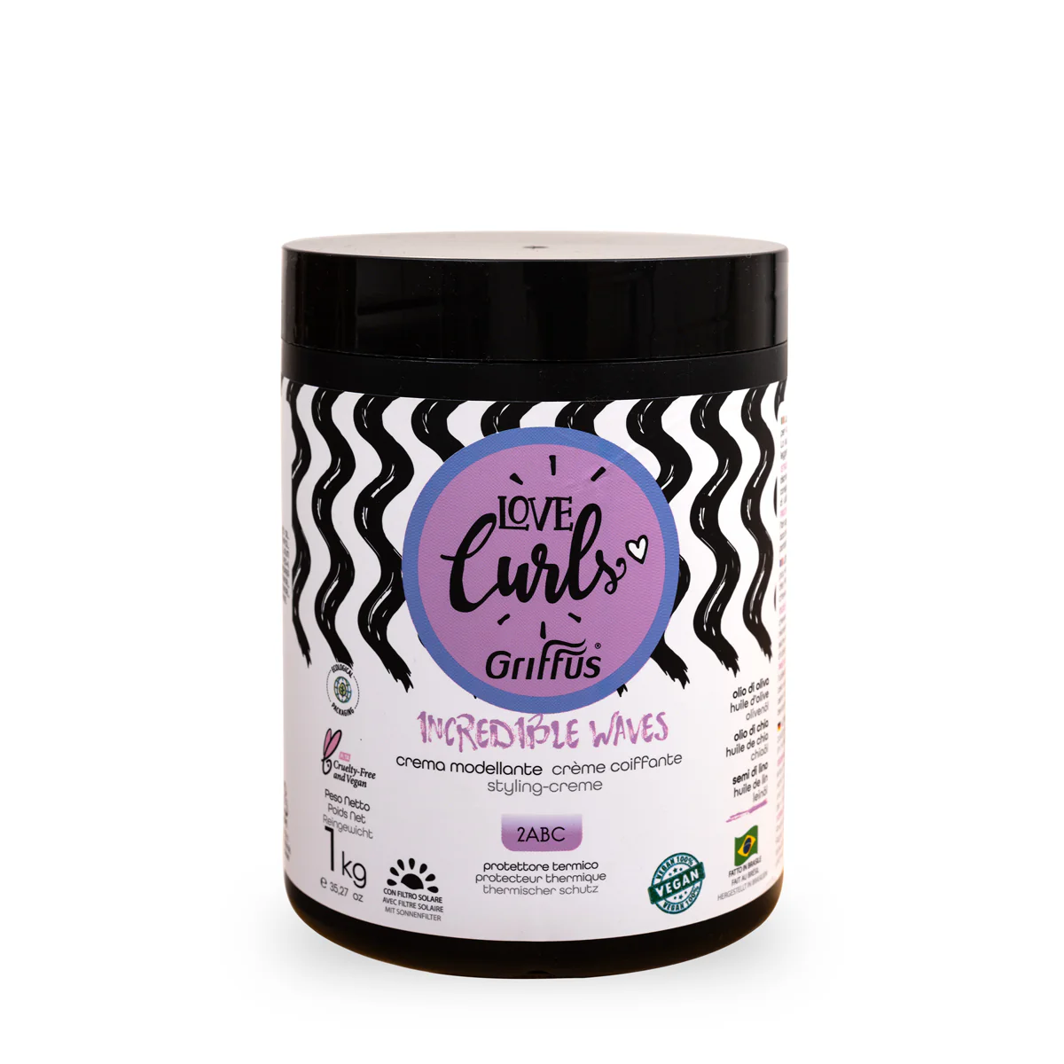 Crème Coiffante Incredible Waves Love Curls 420ml