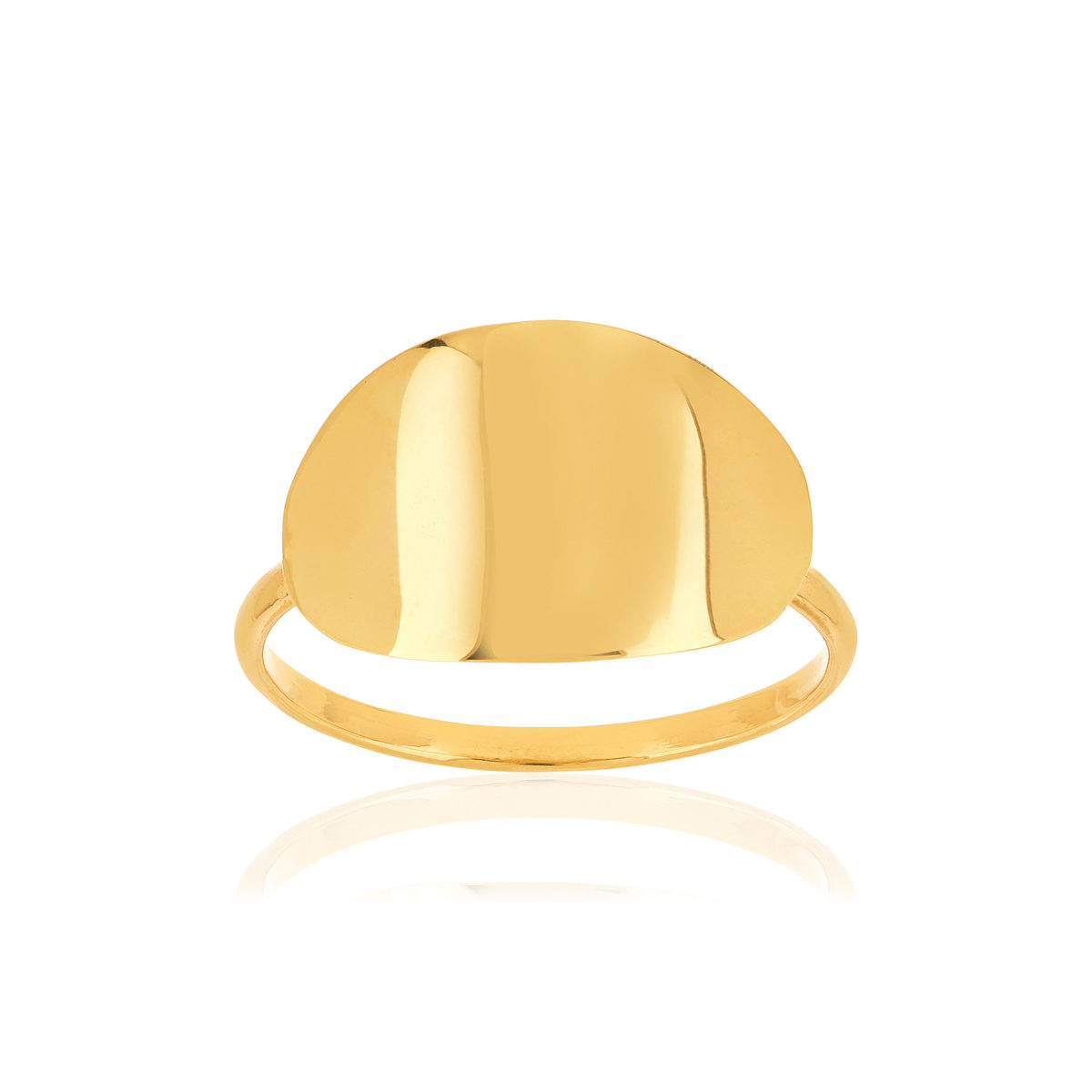 Bague or jaune 375