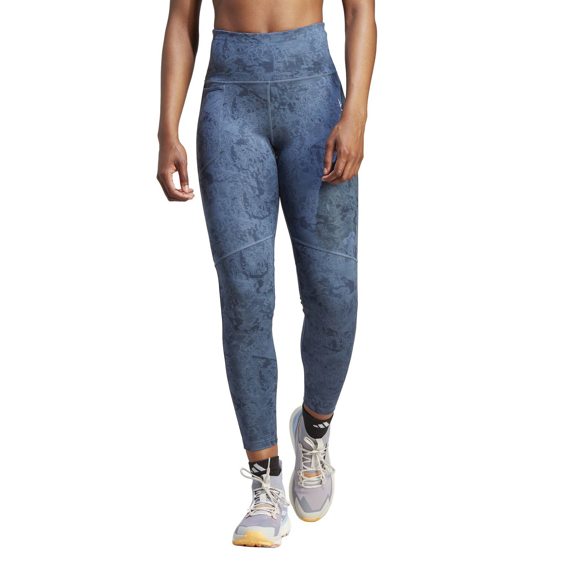 adidas Terrex| Damen Tights TERREX MULTI ALLOVER-PRINT LEGGINGS