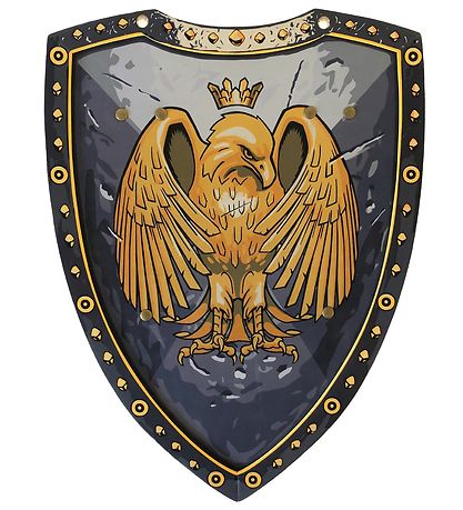 Liontouch Udklædning - Golden Eagle Skjold - Gr?