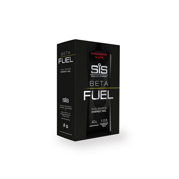 SIS Beta Fuel gel jordbær & lime 60 ml - 6 stk