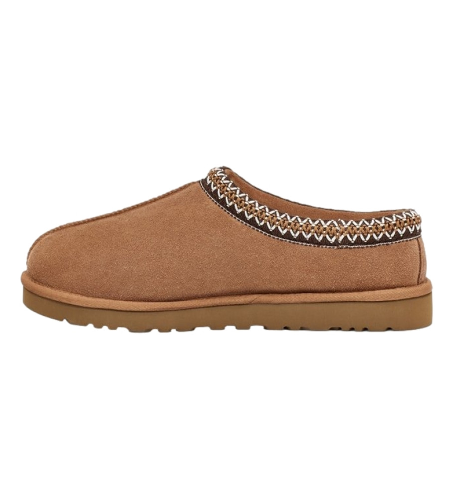Tênis UGG Tasman de couro marrom