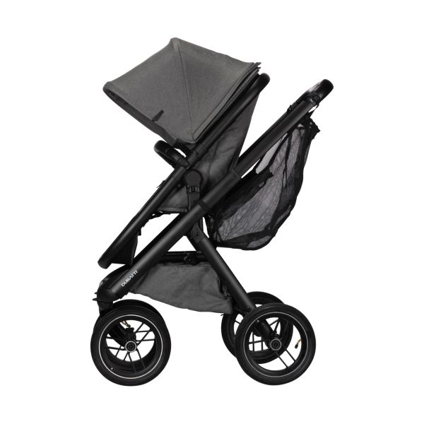 Dubatti One E5 Kinderwagen 2-in-1 Frame Black\/Black