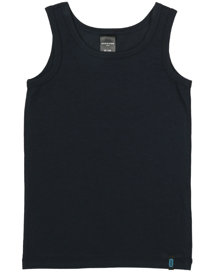 Unterhemd UNICO BASIC BOY 2er Pack in nachtblau