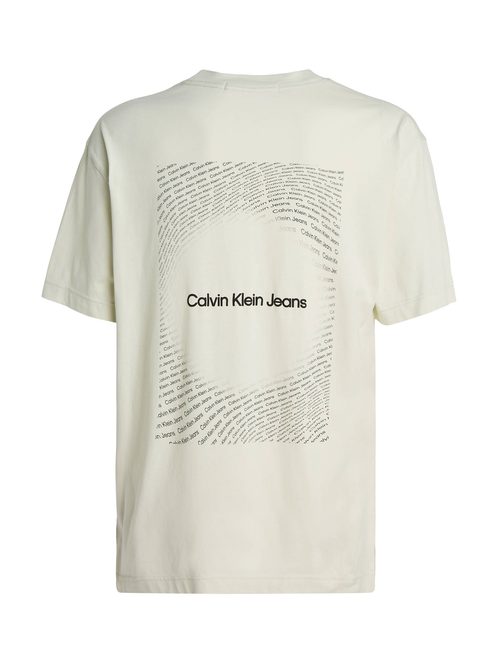 CALVIN KLEIN JEANS| Herren T-Shirt SQUARE FREQUENCY LOGO TEE Relaxed Fit