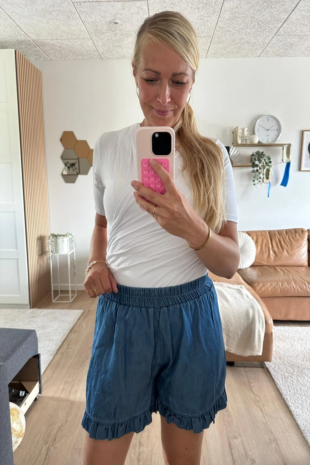 A-bee Denim Shorts S3021 estate blue