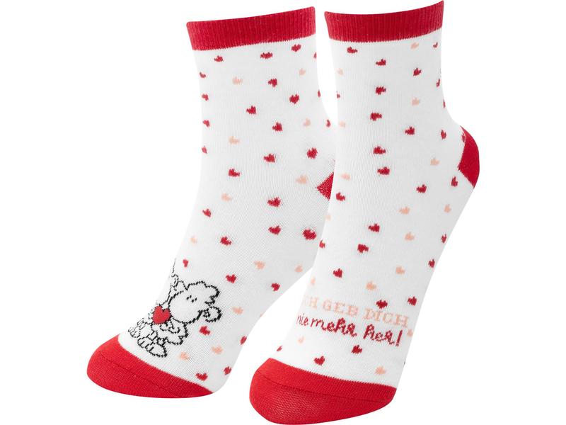 Sheepworld Socken Ich geb dich nie mehr her Grösse 36 - 40 Zaubersocken