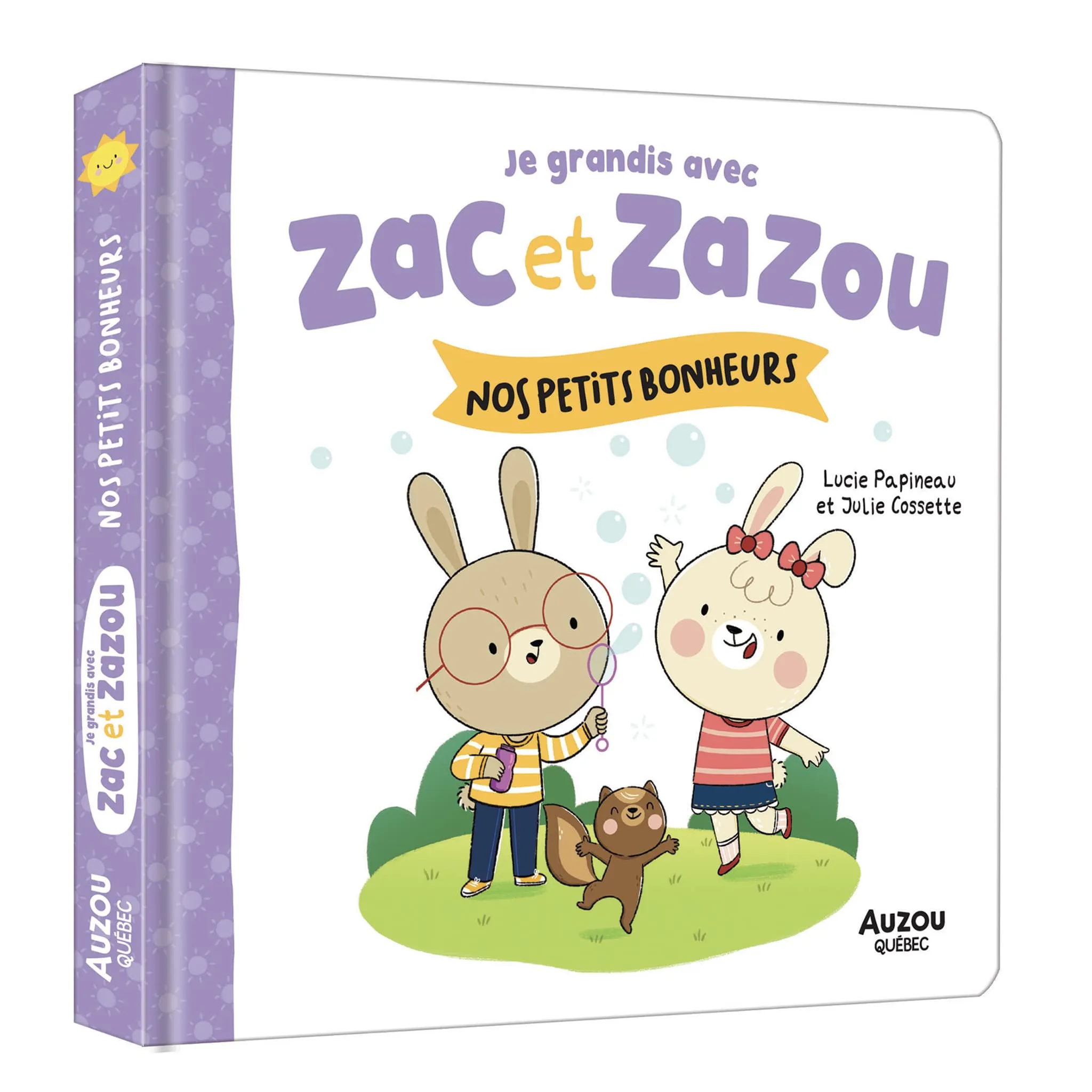 Auzou Zac et Zazou Nos Petits Bonheurs
