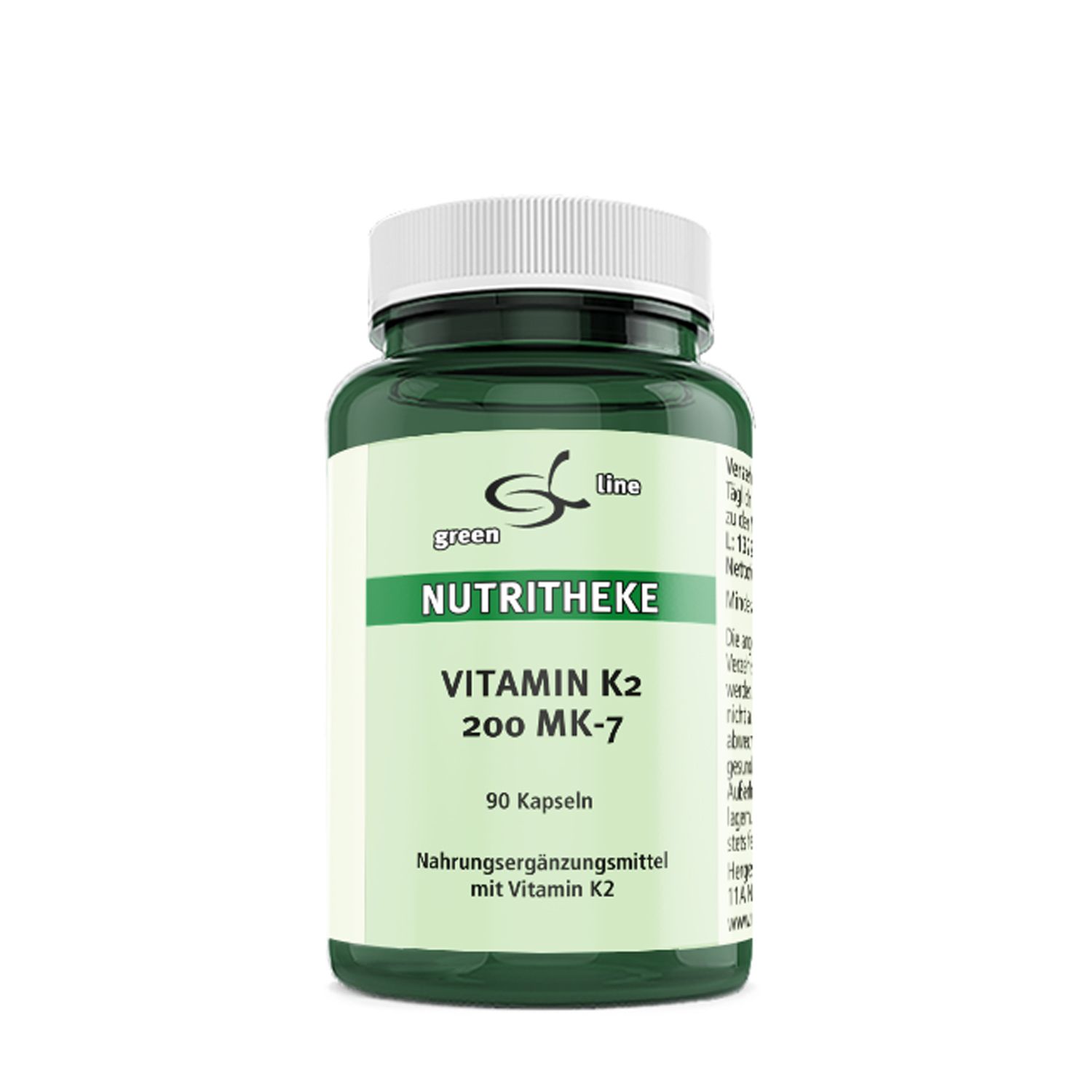 green line NUTRITHEKE Vitamin K2 200 MK-9