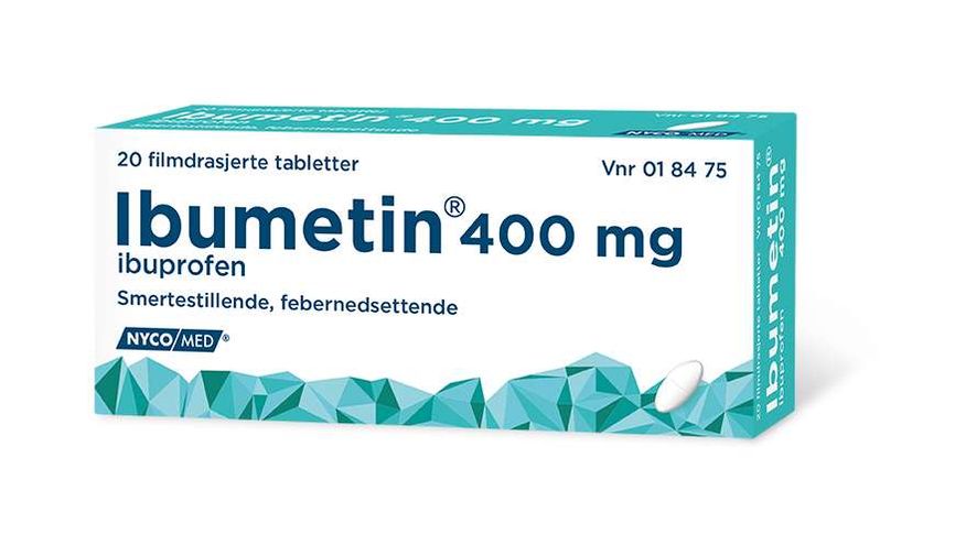 Ibumetin tabletter 400 mg