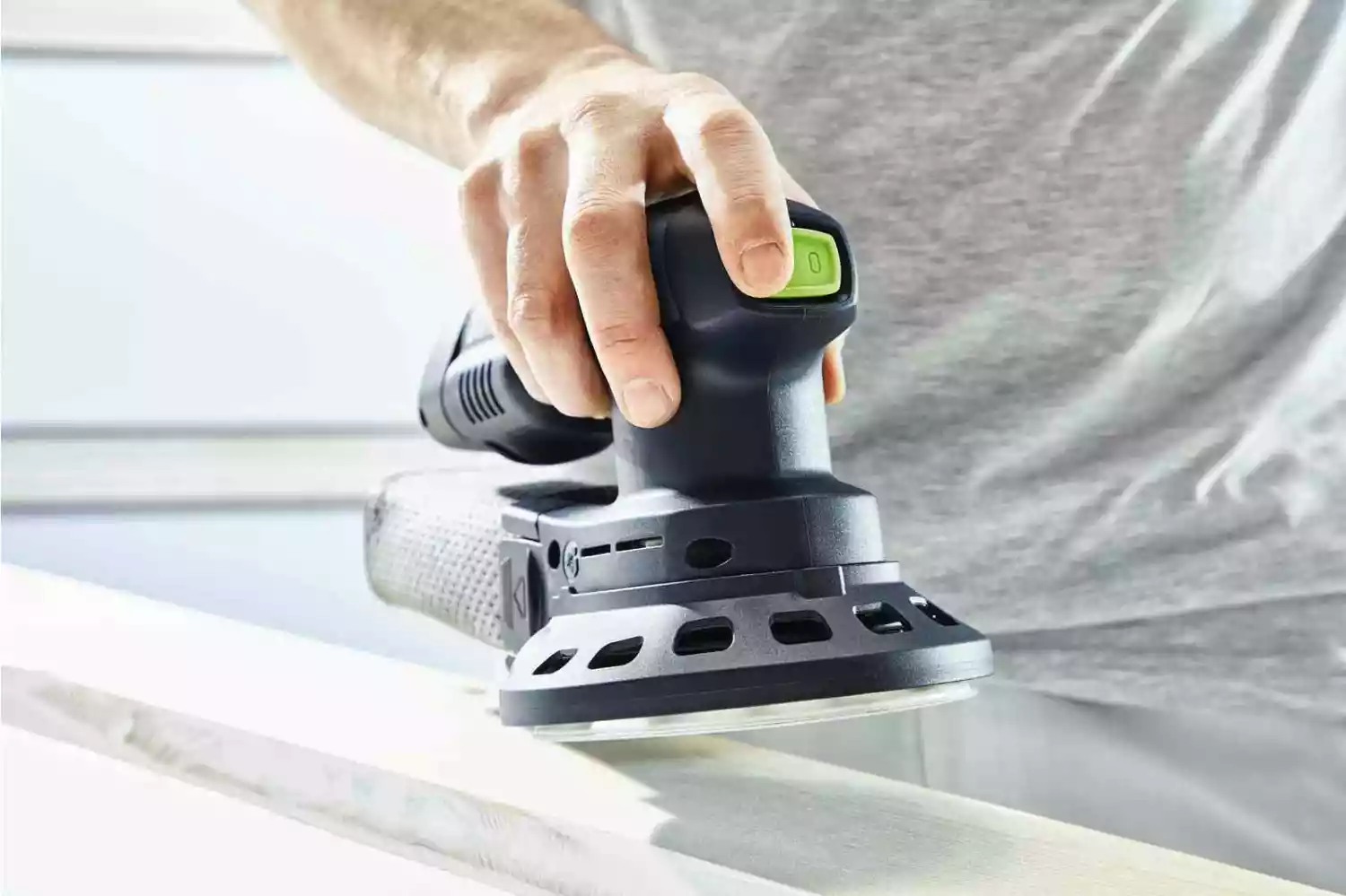 Festool ETSC 125-Basic 18V Li-Ion accu excenterschuurmachine body in systainer - 125mm - koolborstelloos