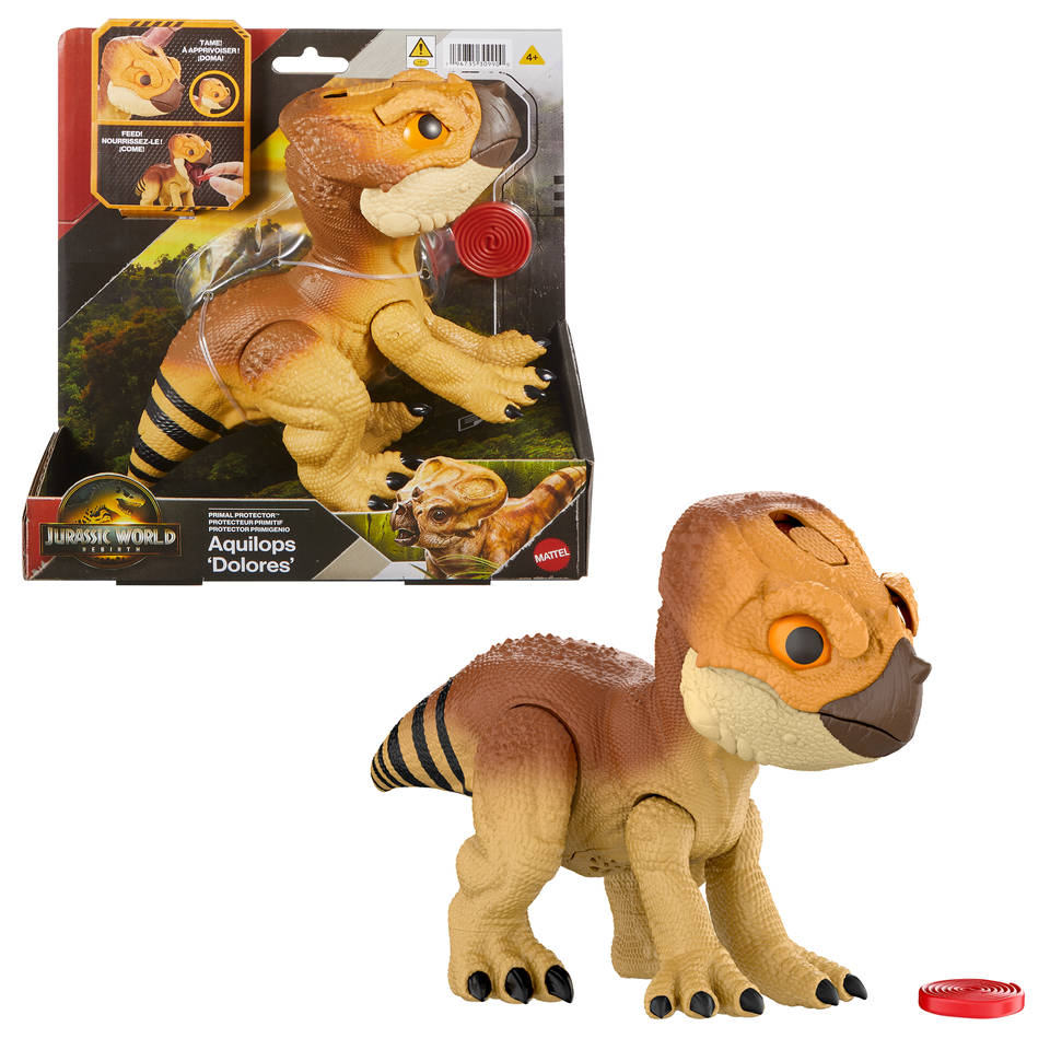 Jurassic World Rebirth Aquilops Dolores dinosaurus