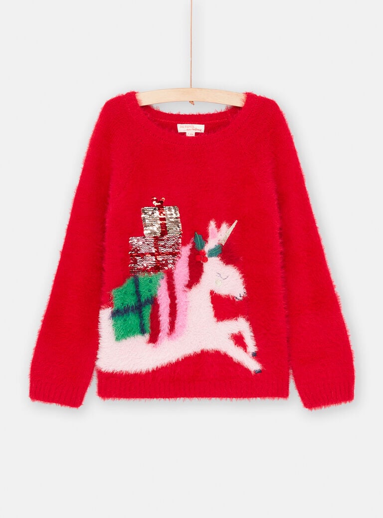Pull ruby poils doux pour fille