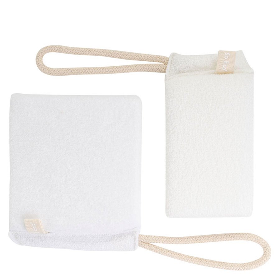 So Eco Exfoliating Bath Sponges 2pcs
