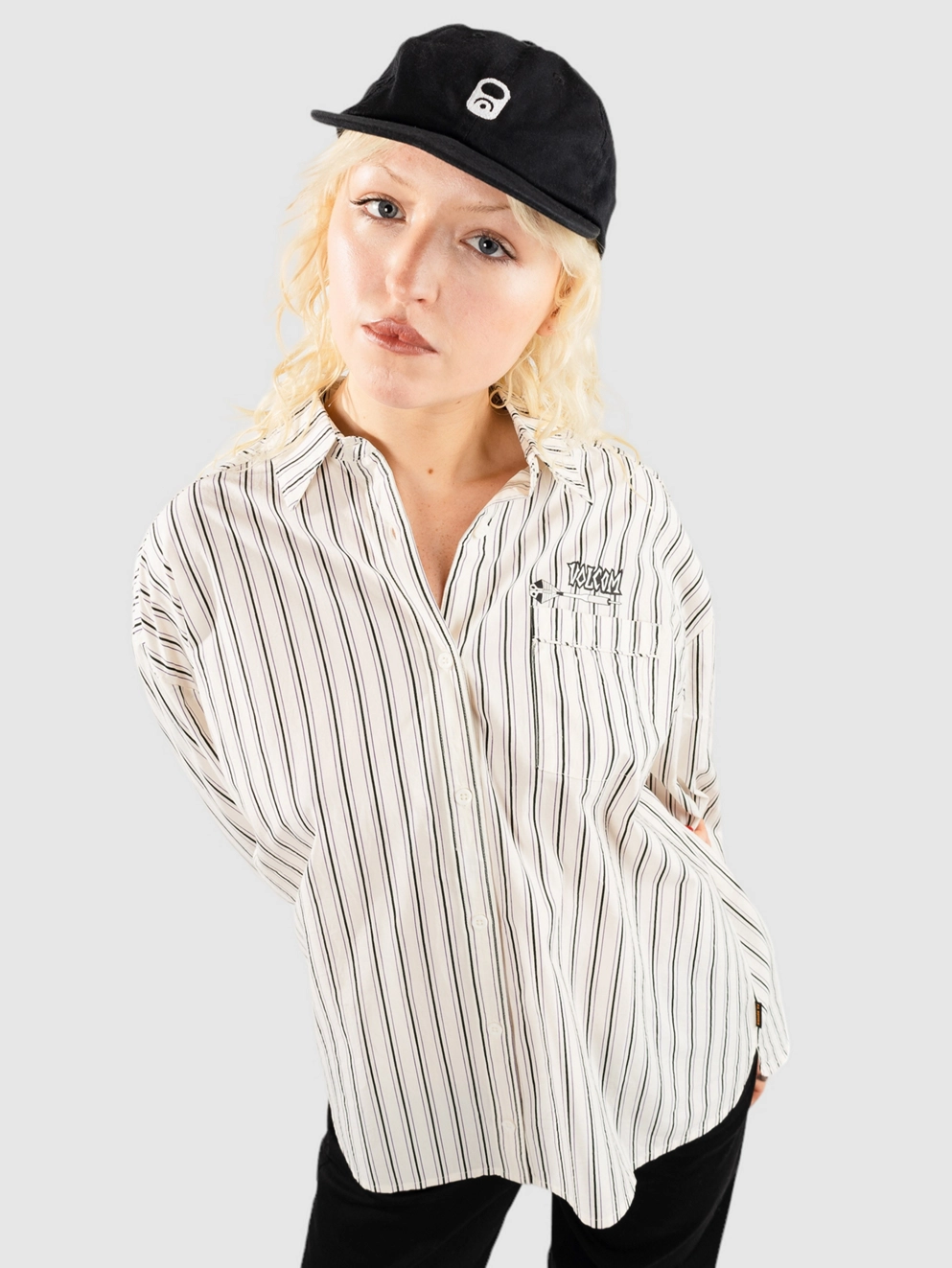 Volcom Fa Nando Von Arb Shirt vintage white