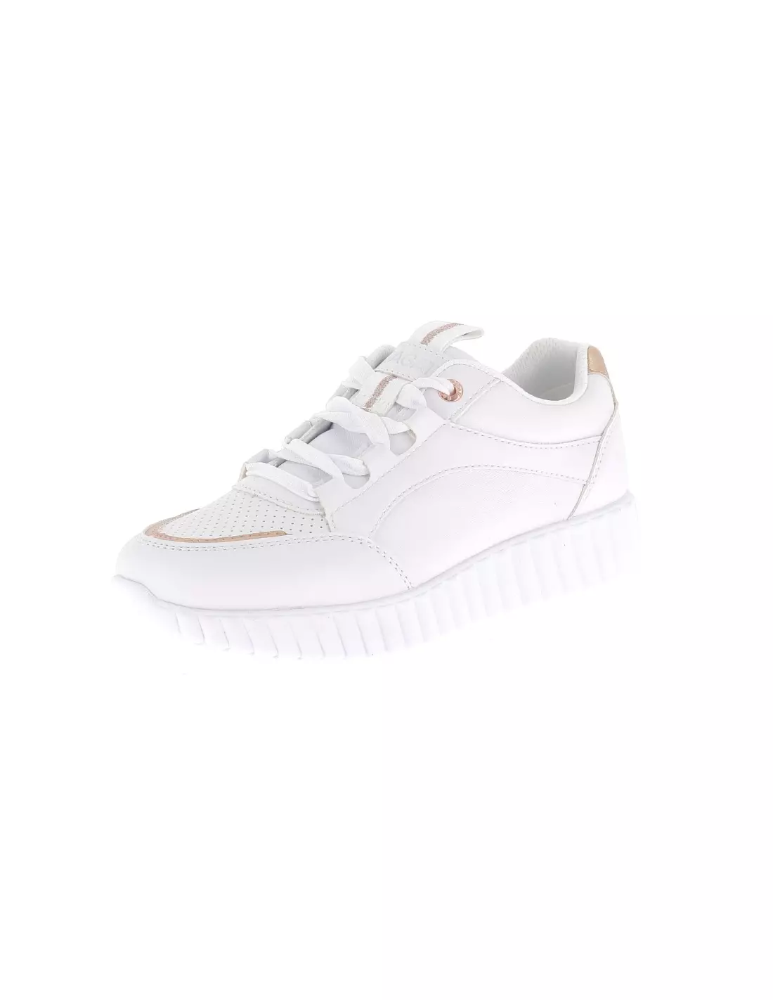 BAGATT CANDICE - Baskets WHITE/METALLICS