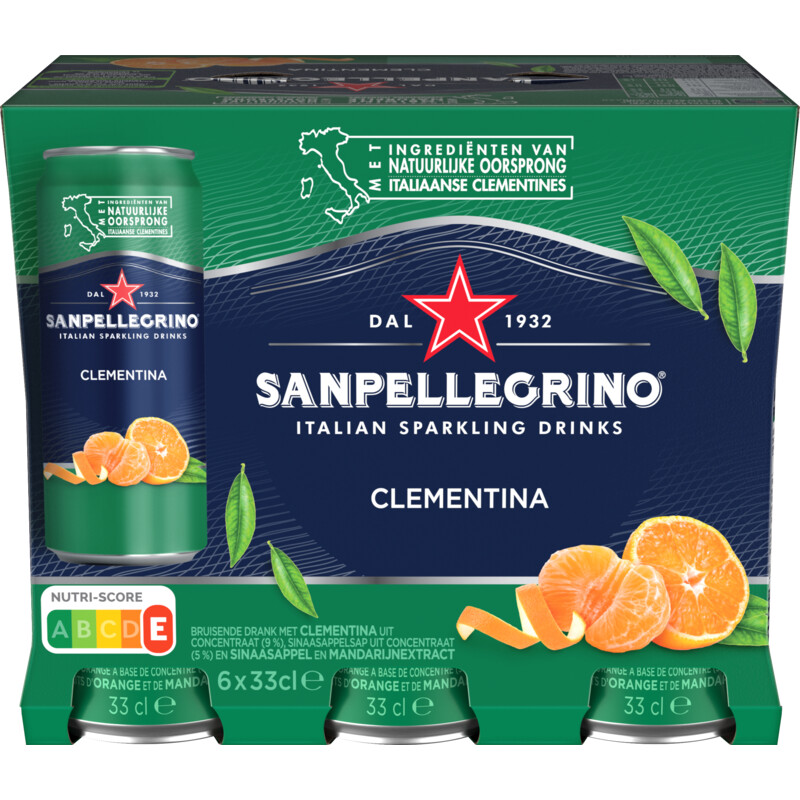 S. Pellegrino Clementina 6-pack