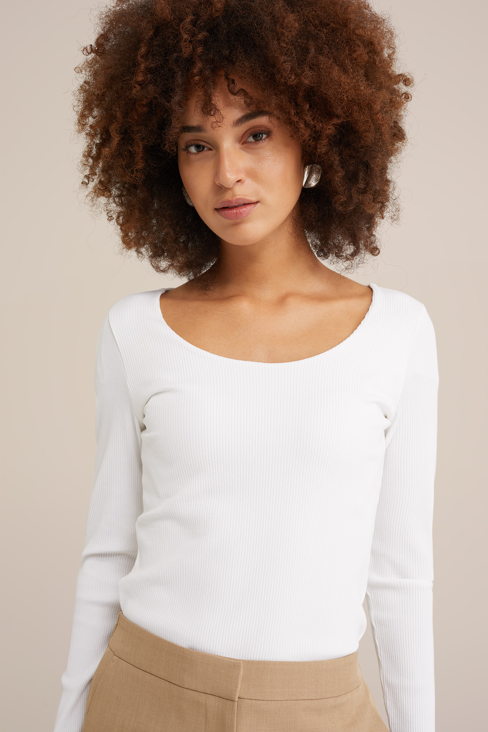 geribd T-shirt WE Fashion Wit