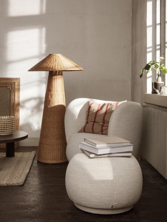 Ferm Living Grand kussen 50x50 Camel/Red