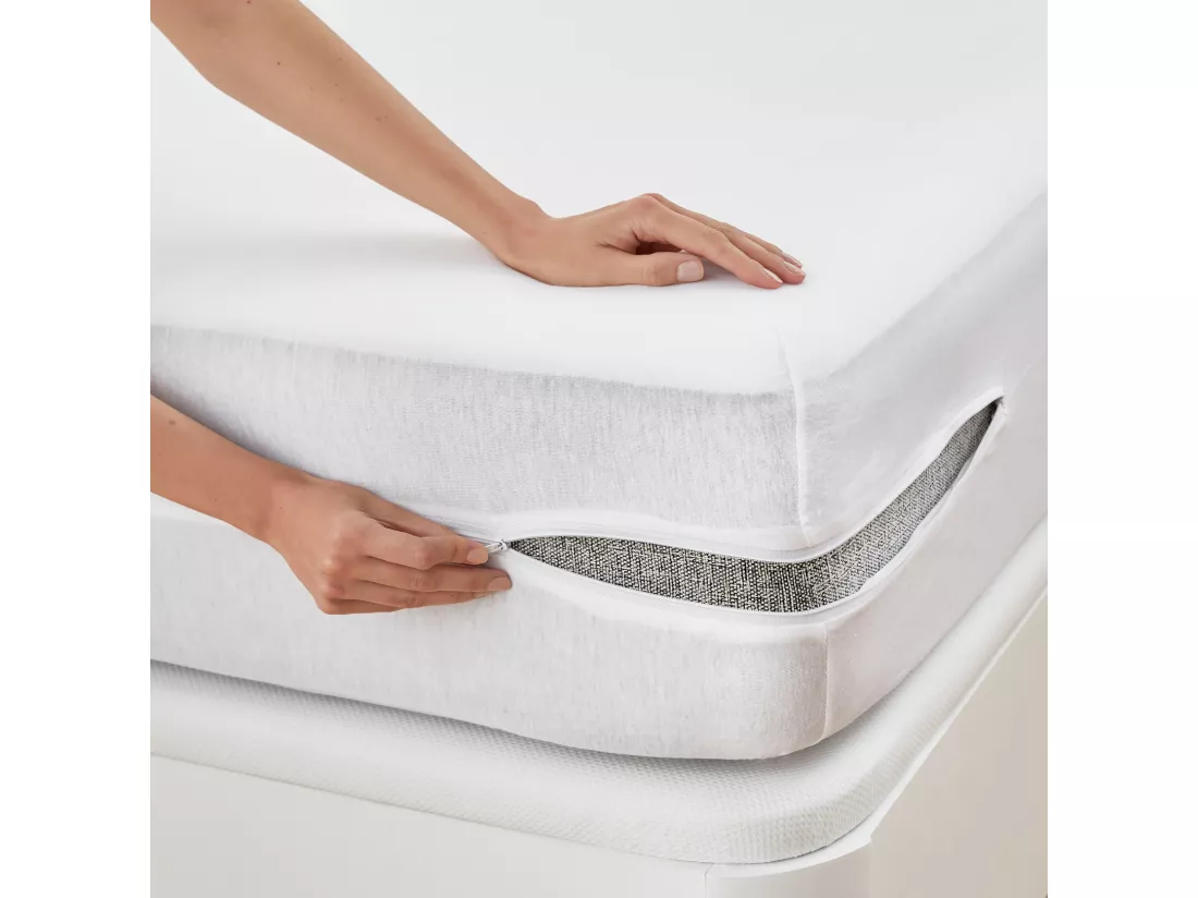 Housse de matelas imperméable, respirante et résistante