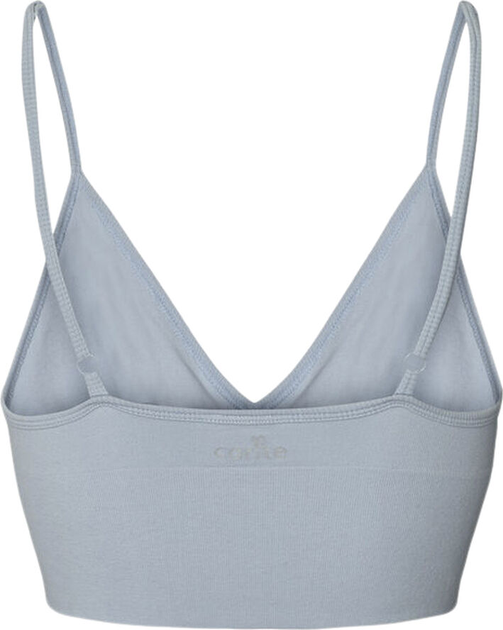 Carite Longline Seamless sports bh Blå