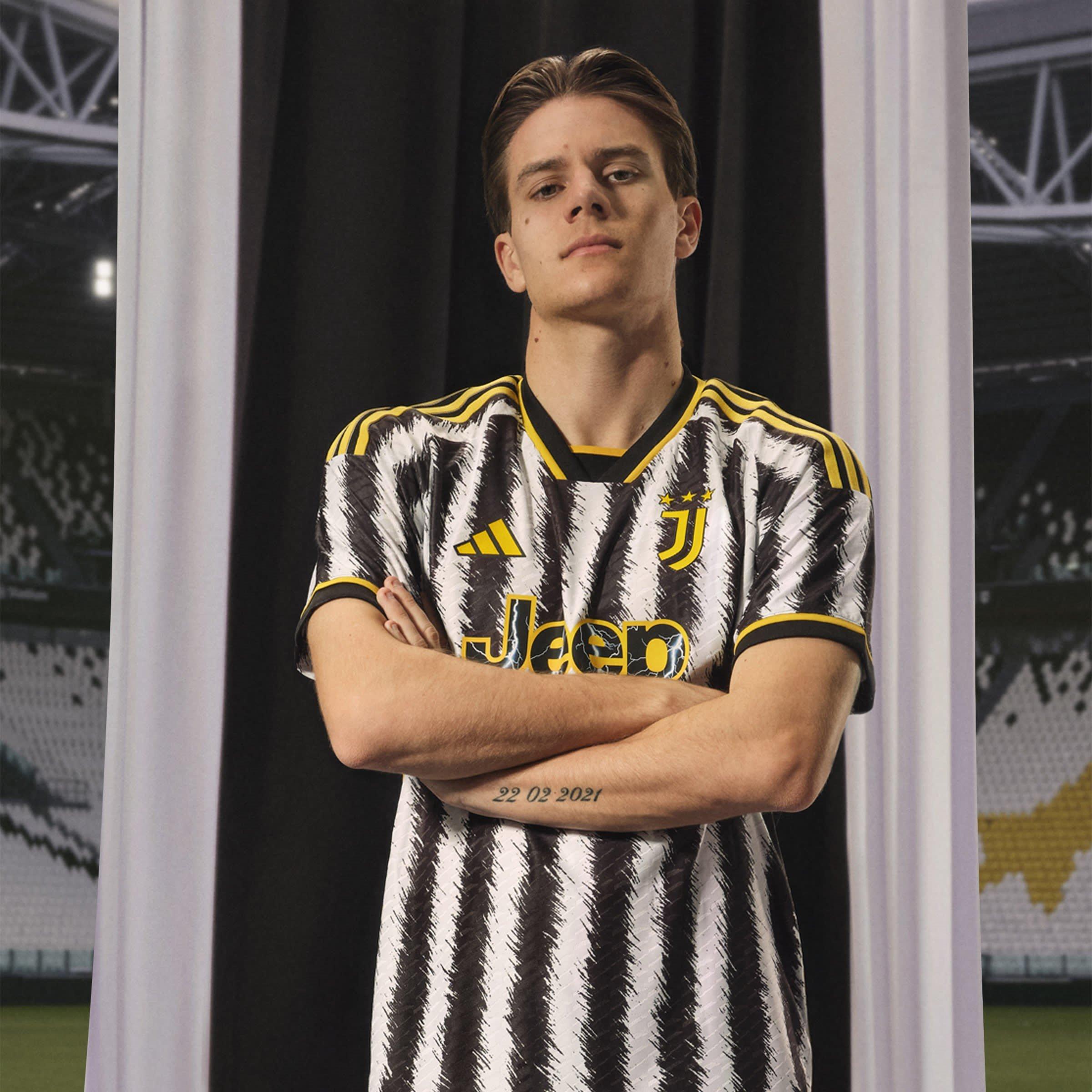 adidas Juventus Authentic Home Shirt 2023 2024 Adults
