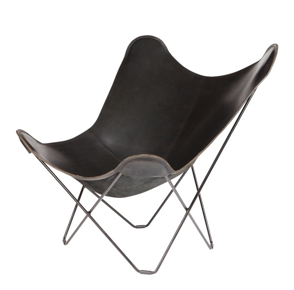Cuero Design - Mariposa Chair pampas leer Mariposa Chair - black