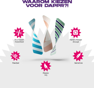 Dappr Flexibele Pleisters Stripes 30ST