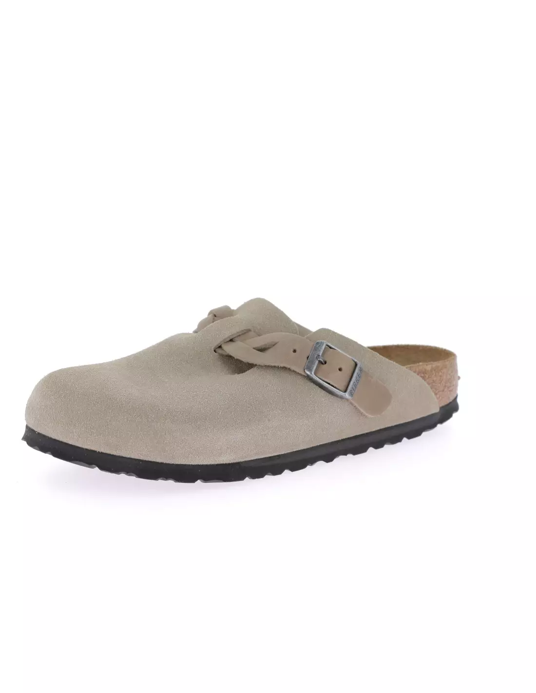 BIRKENSTOCK BOSTON leve braided - Mules & sabots Taupe