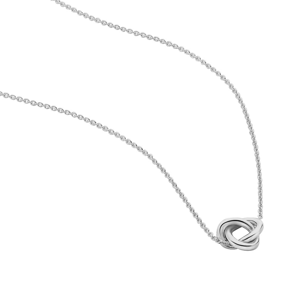 Collier Kaelya Argent Blanc