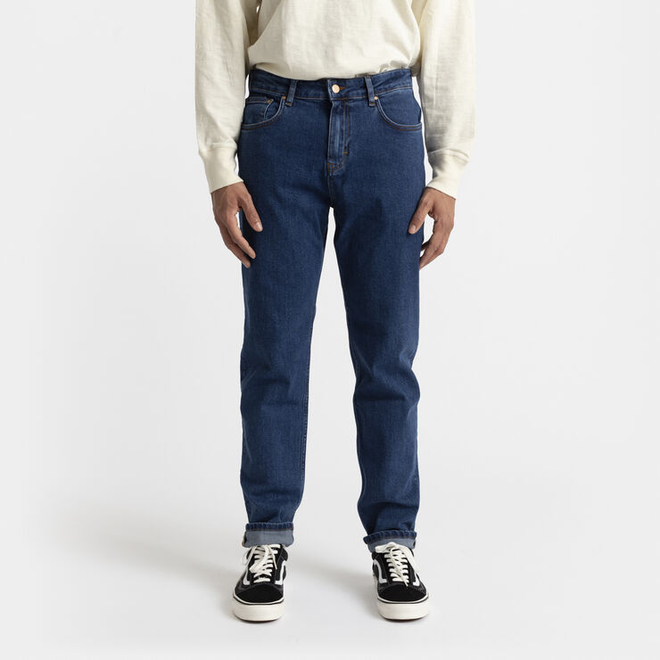 RVLT - Revolution Rinsed blue loose jeans Blue