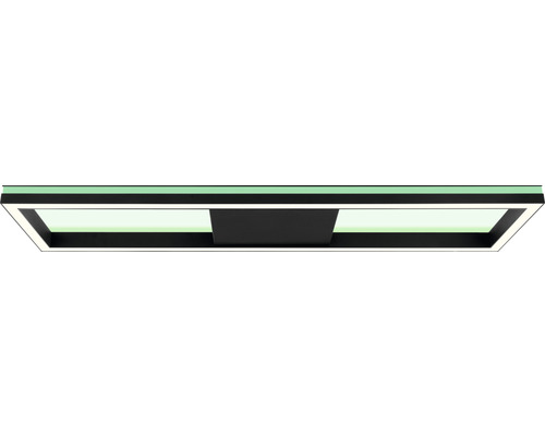 Dimbaar LED-paneel 38W 2660 lm CCT 2700-6200 K RGB 100x25 cm zand/zwart + afstandsbediening