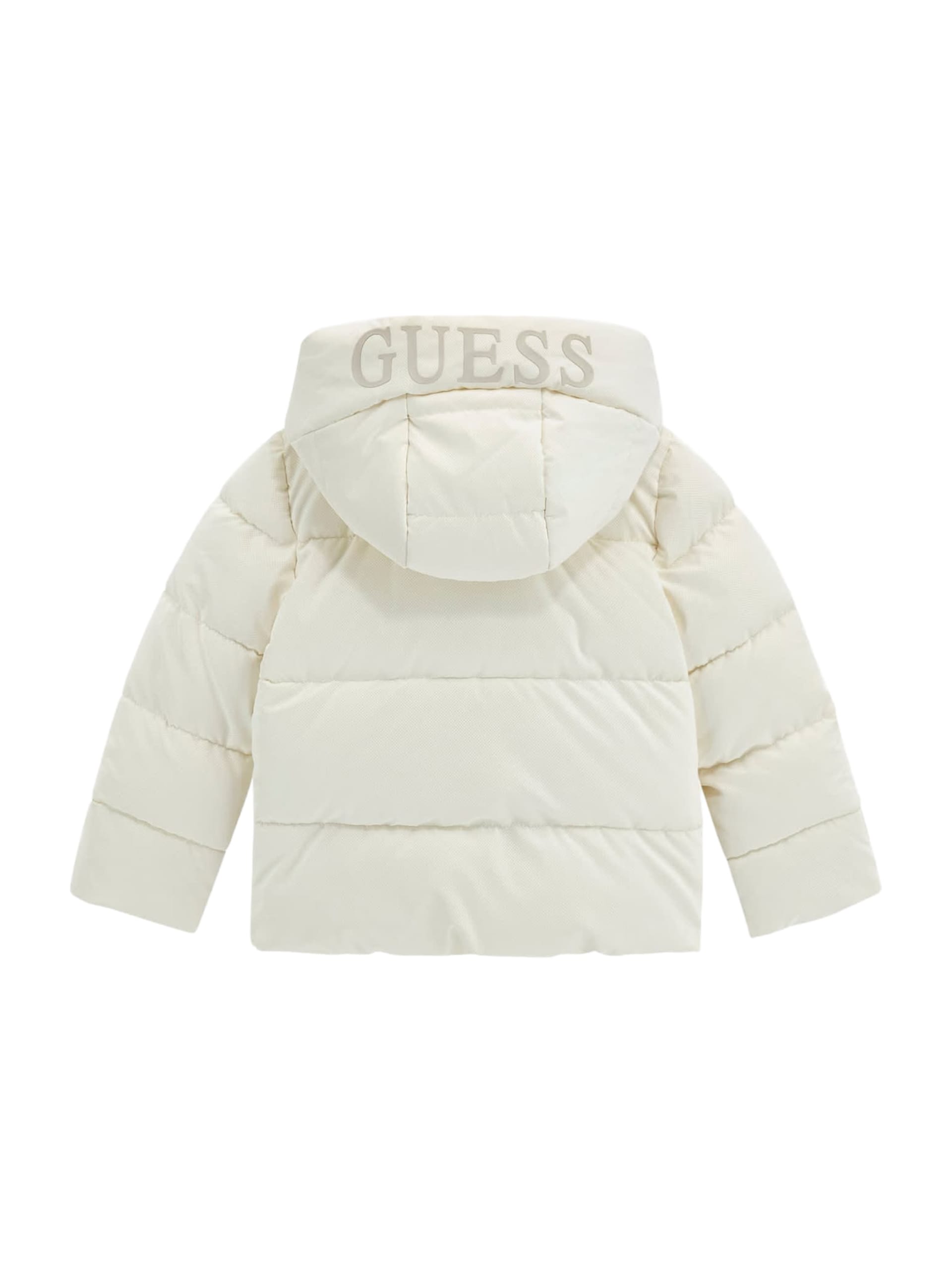 Jaqueta puffer com capuz