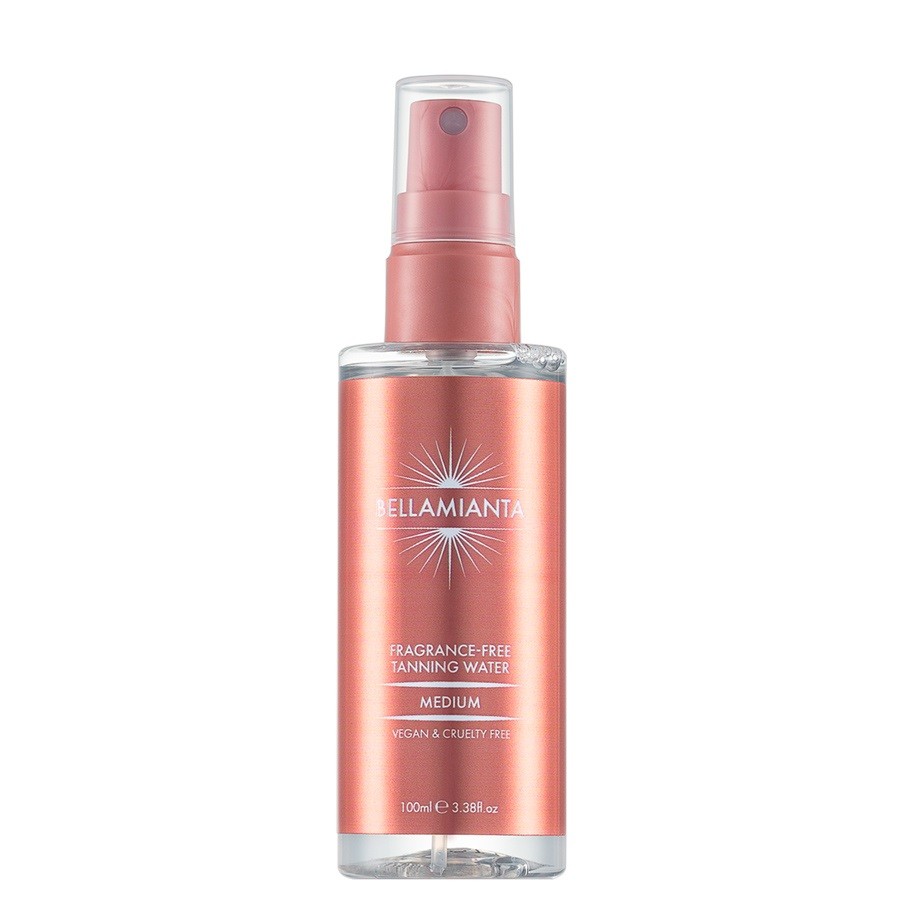 Bellamianta - Fragrance Free Tanning Water Medium 100 ml - Selvbruner