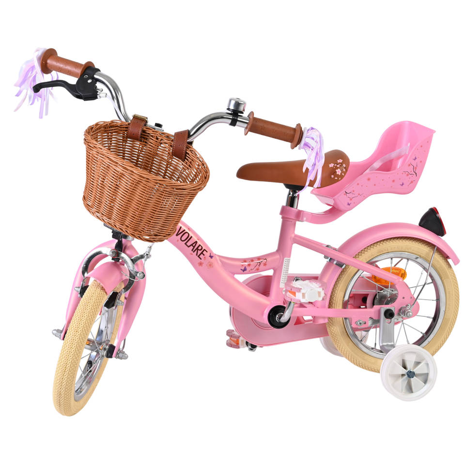 Volare kinderfiets Blossom - 12 inch - roze