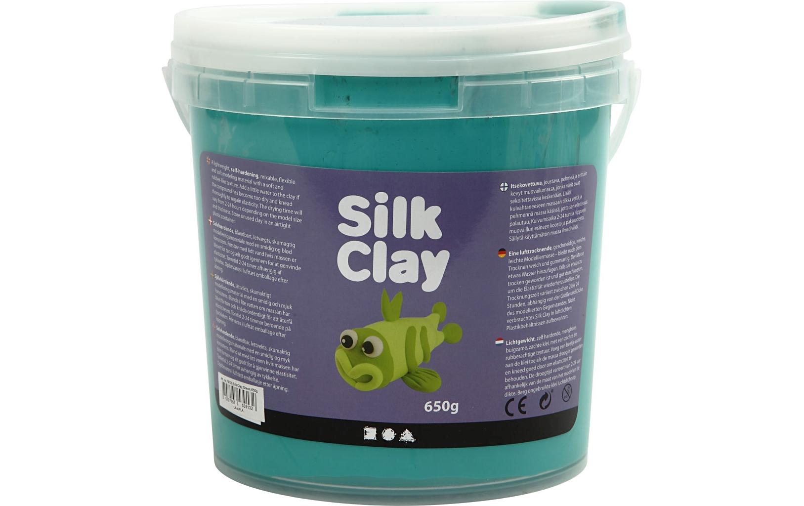 Modelliermasse Silk Clay 650 g, GrünModelliermasse Grosspackung