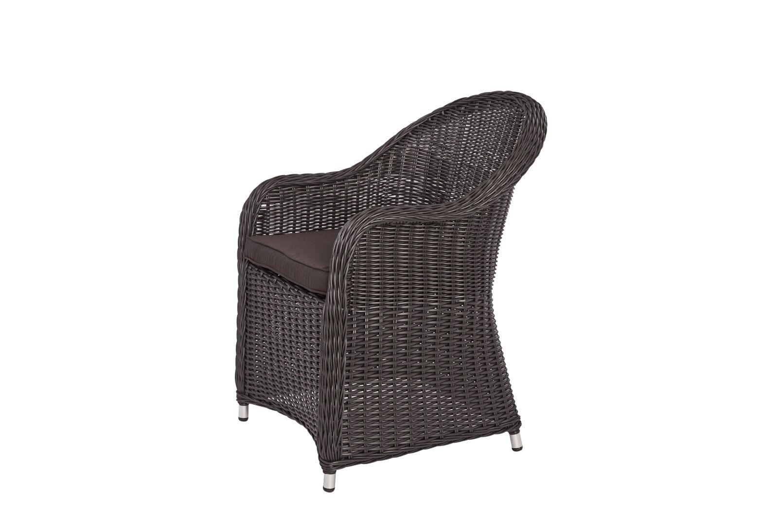 Garden FLAIR Loungesessel Outdoor TINA 2er Set schwarz
