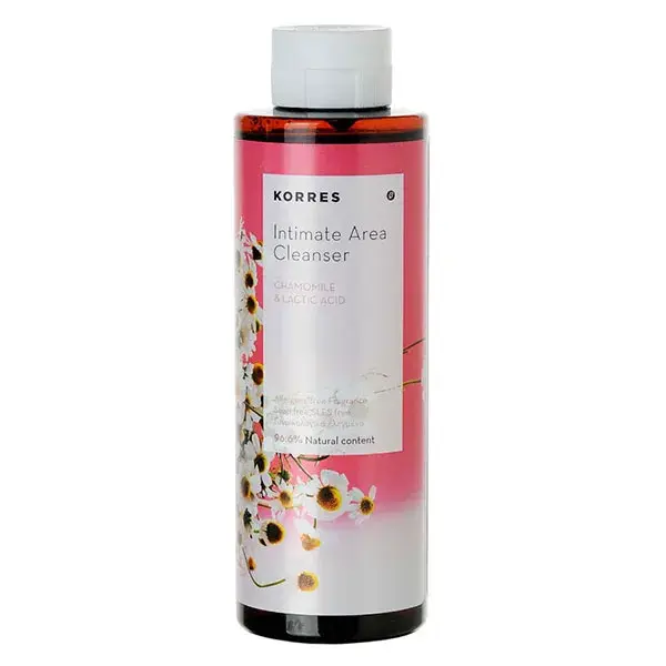 Gel de limpeza íntima espumante Korres Camomila 250ml