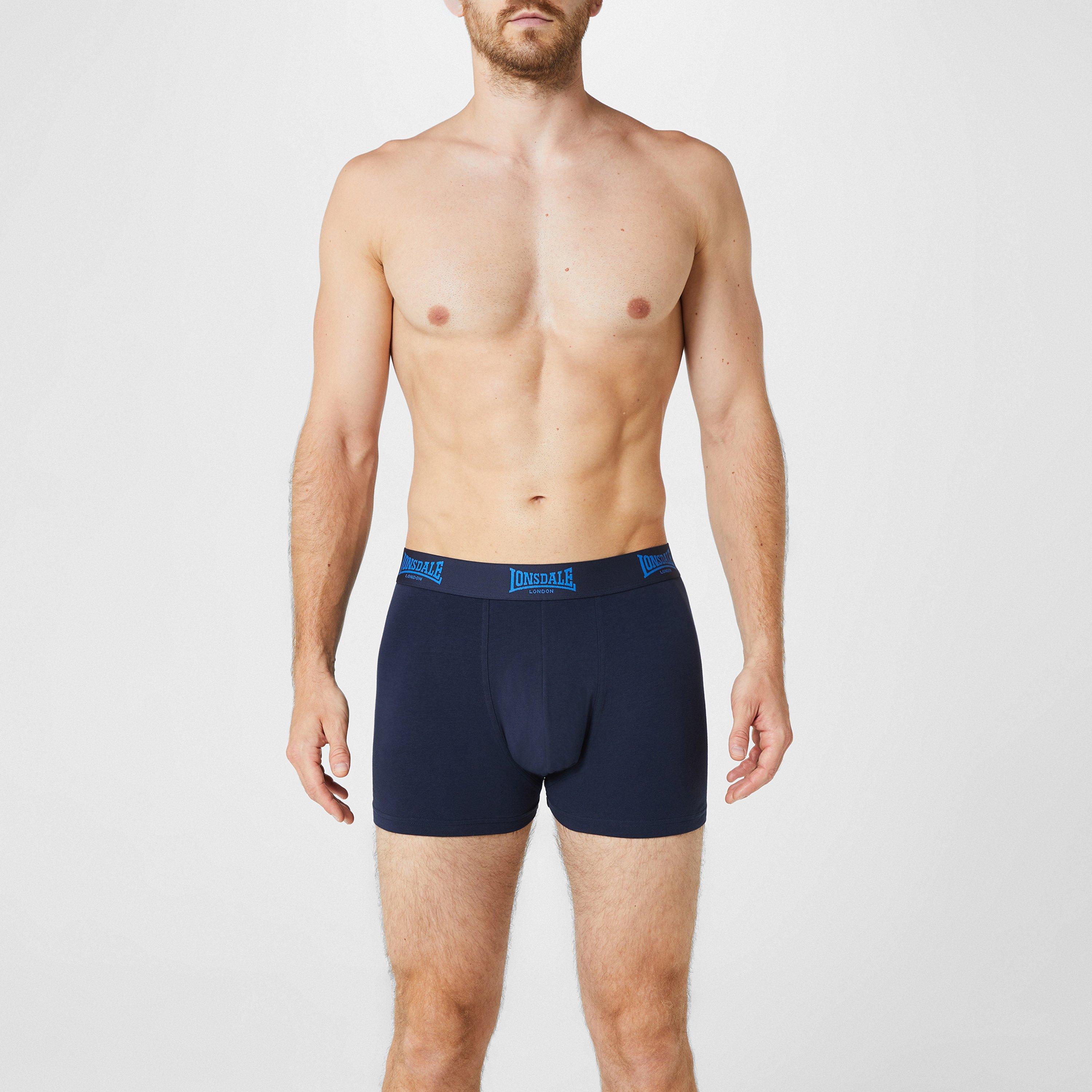 Lonsdale 2 Pack Trunk Mens