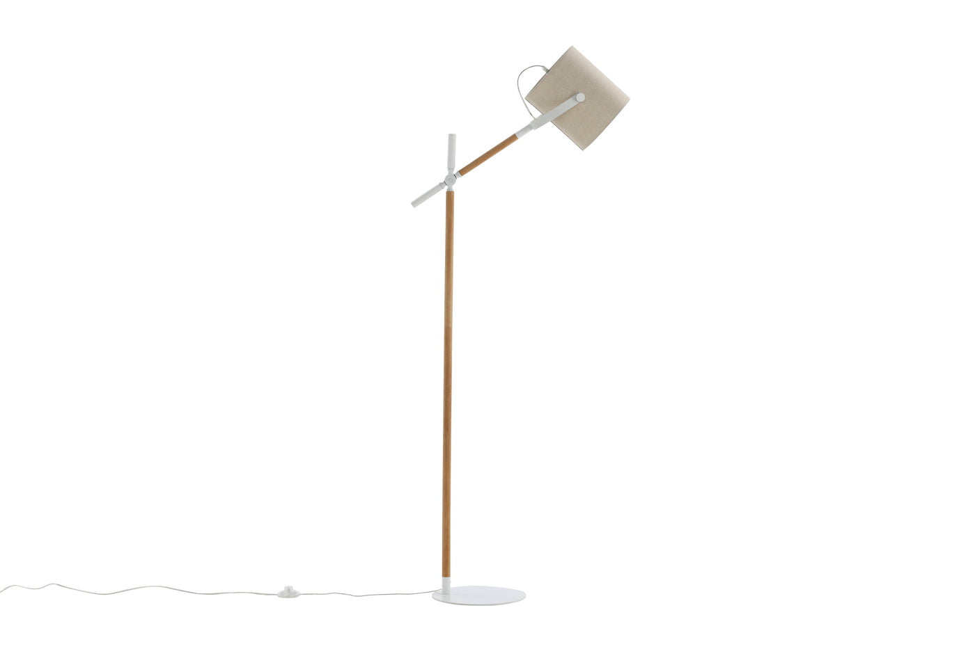 FjÃ´rd - Vloerlamp Wit - Dennis