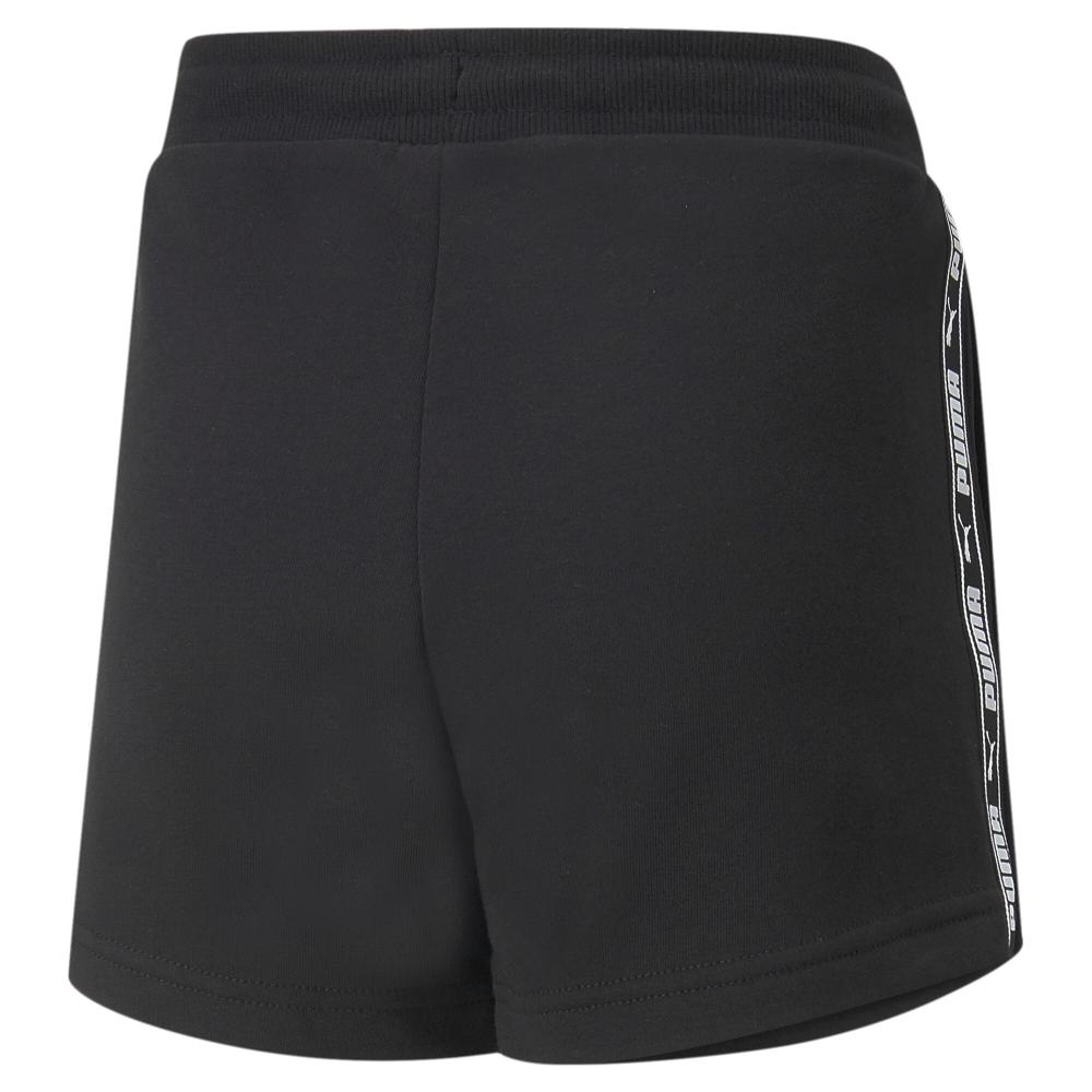 Puma Short Noir Fille Puma Tape