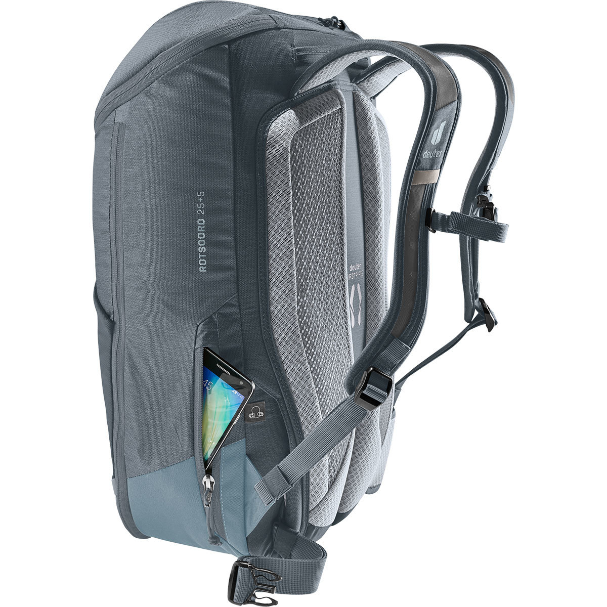 Deuter Rotsoord 25+5 Fietsrugzak Grijs/Groen
