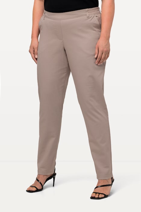 Chino Rena, teilelastischer Bund, konisches Bein