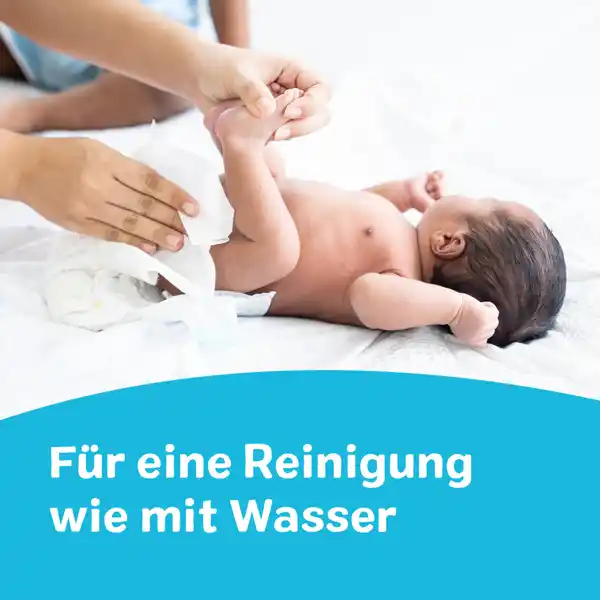 Feuchttücher mit 99% Wasser