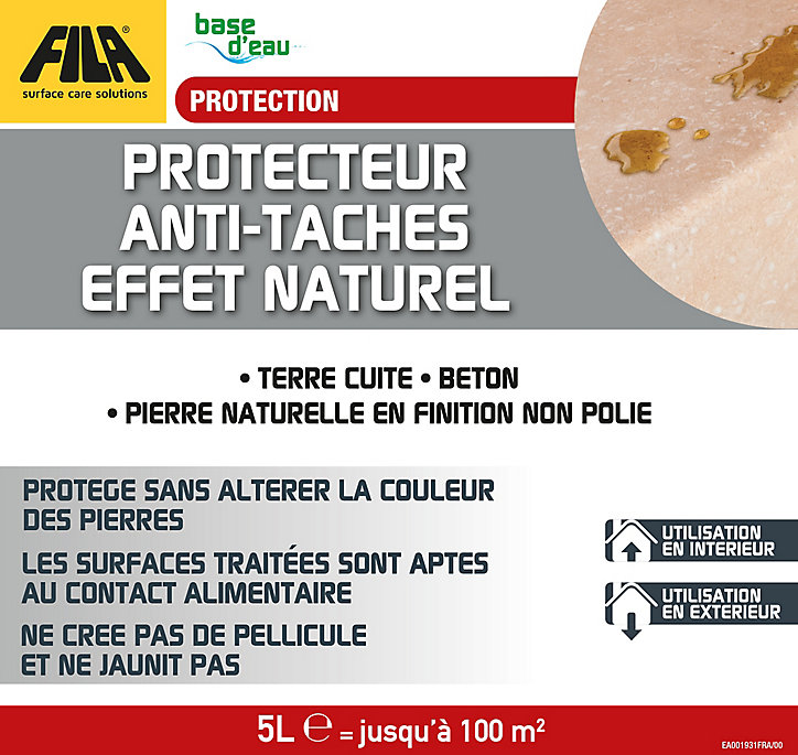 Protecteur anti-taches effet naturel Fila 5L