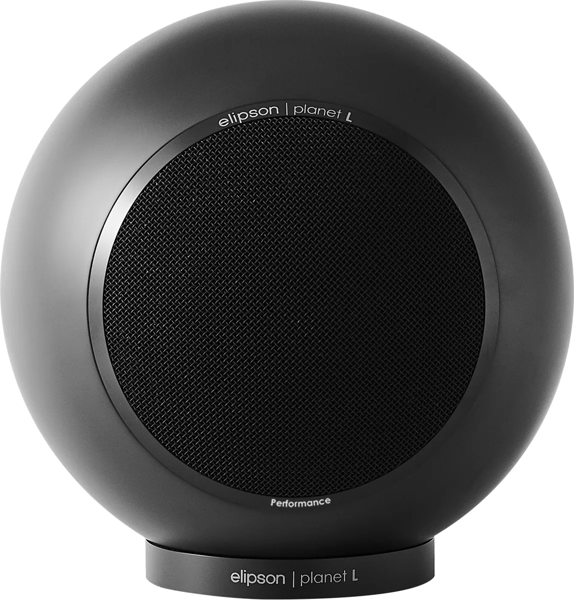 Elipson Planet L Performance 2.0 Noir mat (la paire) Enceintes bibliothèque