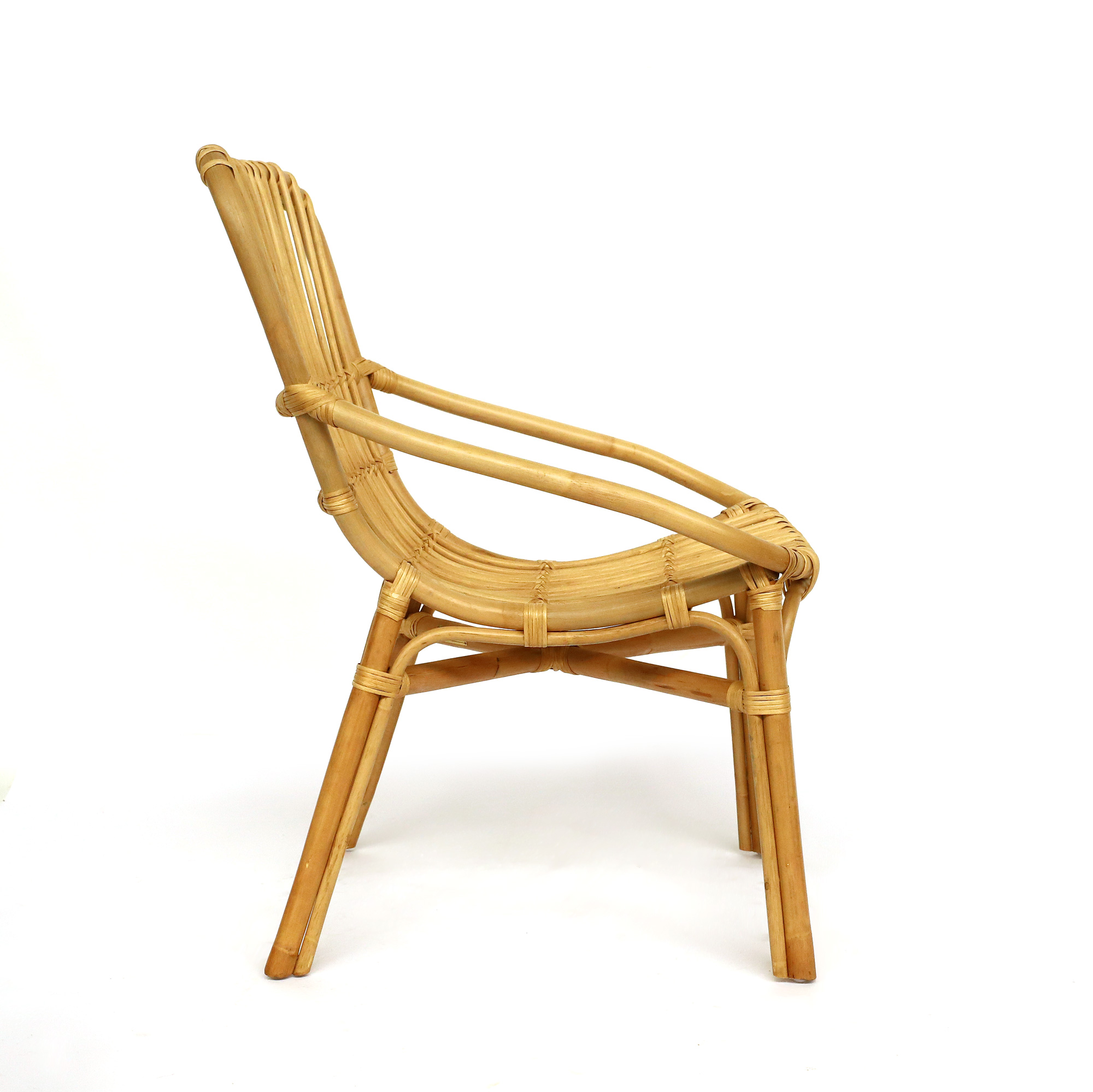 Rattan-Stuhl 'Sanders', natur, B 64 cm, H 90 cm, L 69 cm günstig bestellen