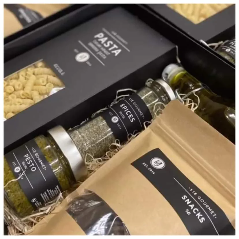 Lie Gourmet  Gaveæske - salte delikatesser