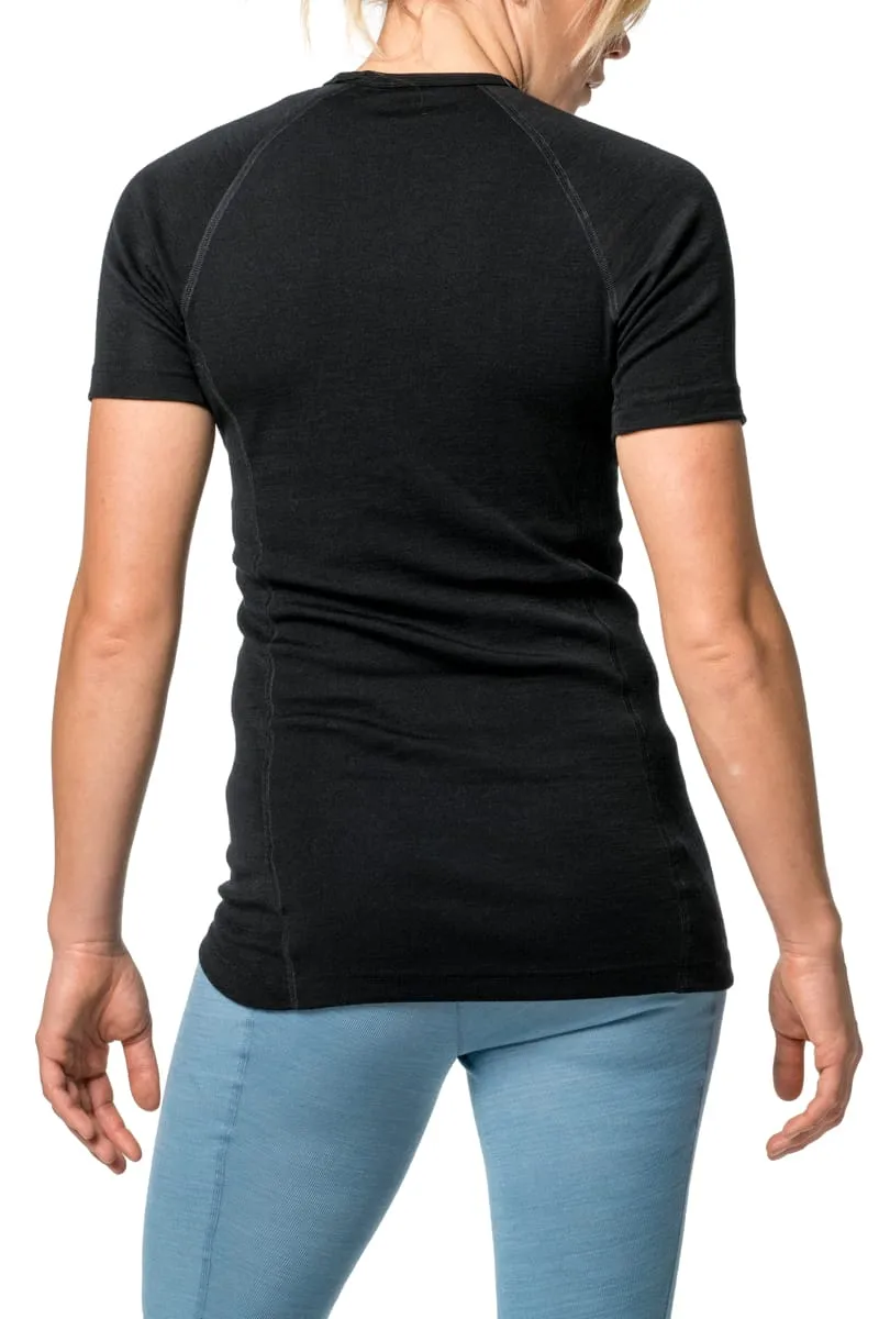 Woolpower Unisex Tee LITE Black
